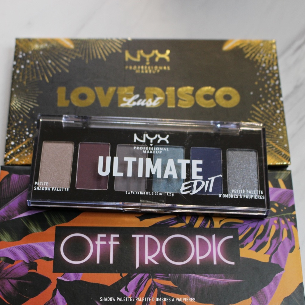 3 NYX professional Makeup palette